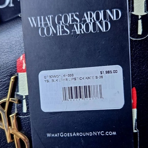 Authentic crossbody YSL Kate Lipstick purse with gold hardware. - Picture 4 of 7